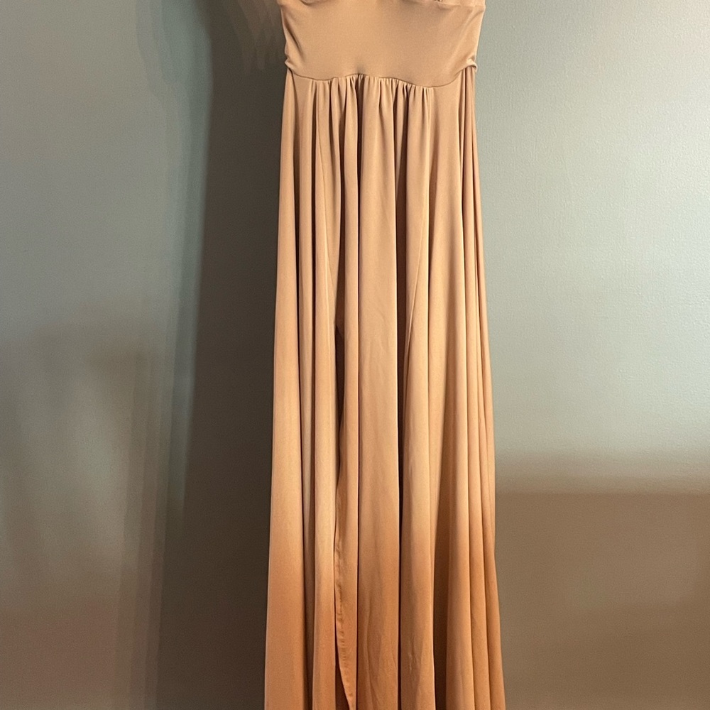 Golden Tan Dress